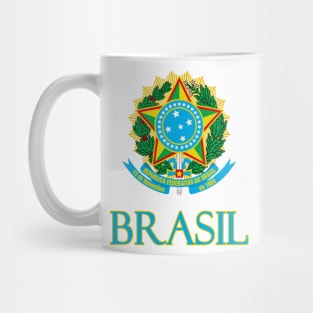 Brasil (Brazil) - Brazilian Coat of Arms Design Mug